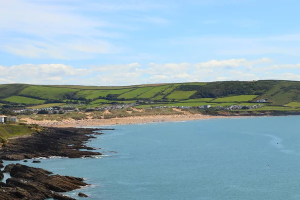 Waves Crashing North Devon Coast —  Fotos de Stock