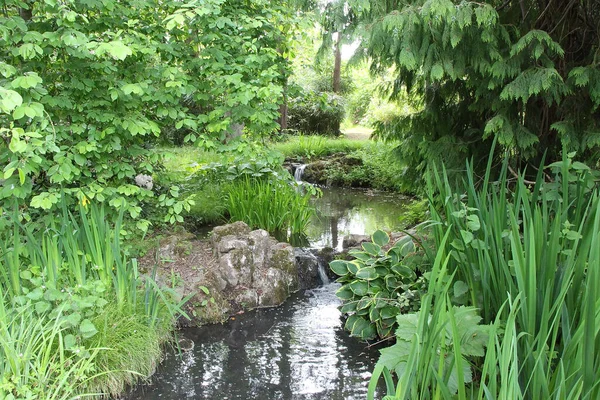 Enjoying Late Spring Lunch Tilney Hall Hook Hampshire — Foto Stock