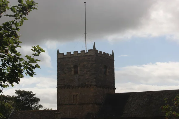 Severn River Seeing Animals Forests Piers Churches Clevedon Somerset Warm — 图库照片