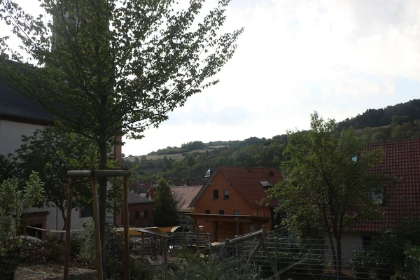 Countryside Tauber Valley Frankfurt South Germany — Fotografia de Stock