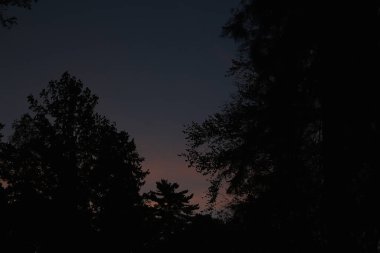 Night time falling over the stones of the castle at the too of the hill in Badenweiler, South Germany, near the Black Forest