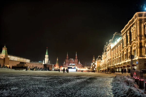 Splended View Moscow Gum Trading House Shopping Centre Red Square — Stock Photo, Image