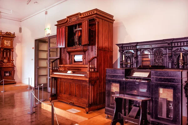 München September 2018 Ein Altes Klavierorchestrion Deutschen Museum München — Stockfoto