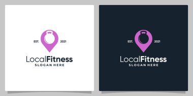 Halter uygunluğu ve kartvizit tasarımı ile harita broşu konumu sembolü.