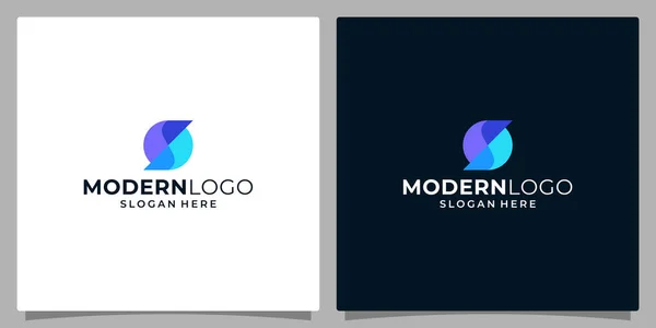 Modèle Logo Vectoriel Paiement Abstrait Avec Lettre Abstraite Vecteur Premium — Image vectorielle