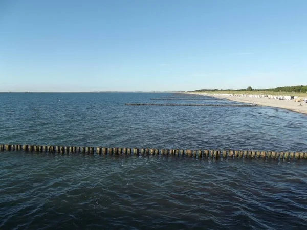 Балтійський Морський Пляж Грааль Муериц Німеччина — стокове фото