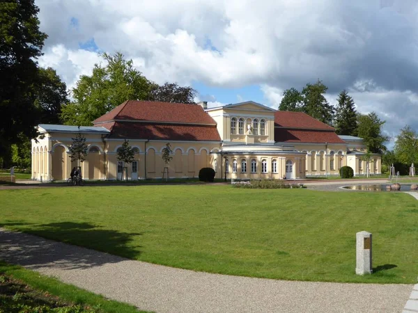 Orangery Taman Kastil Neustrelitz Mecklenburg Western Pomerania Jerman — Stok Foto