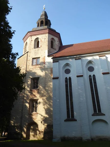 Kościół Zamkowy Mirow Meklemburgia Pomorze Przednie Niemcy — Zdjęcie stockowe