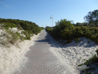 Baltık Denizi kıyısı Graal-Mueritz, Almanya