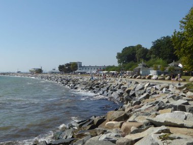 Sassnitz, Ruegen Adası, Mecklenburg-Batı Pomerania, Almanya