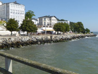Sassnitz, Ruegen Adası, Mecklenburg-Batı Pomerania, Almanya kıyılarındaki oteller