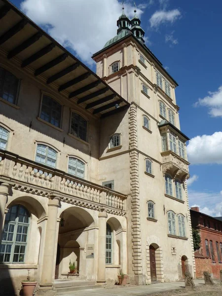 德国梅克伦堡 西波美拉尼亚Guestrow城堡内院 — 图库照片