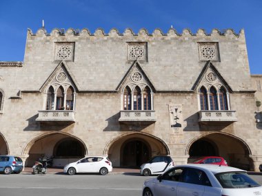 Rodos Kasabası, Rodos, Yunanistan 'daki tarihi bina