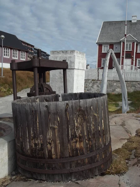Часть Открытых Помещений Музея Кнуда Расмуссена Илулиссате Гренландия — стоковое фото