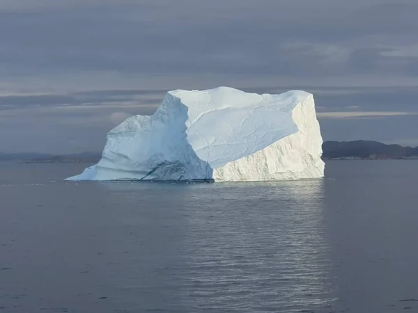 Iceberg Baía Discoteca Perto Ilulissat Groenlândia — Fotografia de Stock