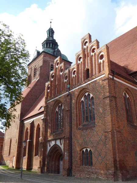 Chiesa Marien Wittstock Brandeburgo Germania — Foto Stock