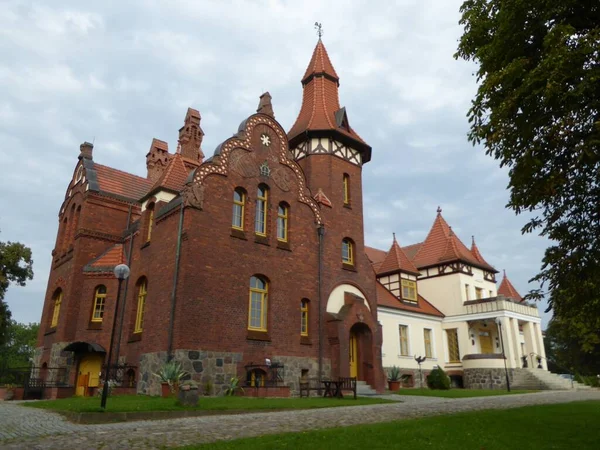 Zamek Peckatel Meklemburgii Pomorzu Przednim Niemcy — Zdjęcie stockowe