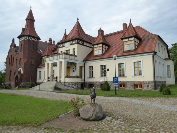 Slottet Peckatel Mecklenburg Vorpommern Tyskland — Stockfoto