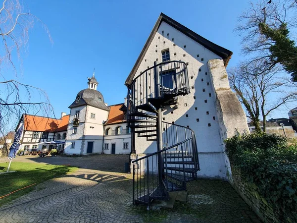 Castelo Bodelschwingh Subúrbio Dortmund Aplerbeck Dortmund Renânia Norte Vestefália Alemanha — Fotografia de Stock