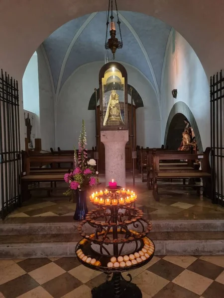 Chapel Pankratius Church Koerbecke North Rhine Westphalia Germany — Stockfoto