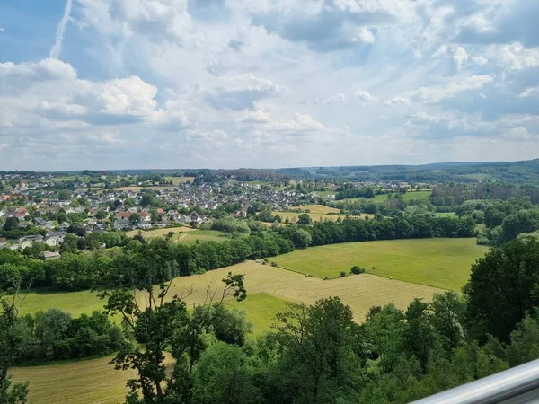 Scenic View Allagen Moehne Valley North Rhine Westphalia Germany — Foto Stock