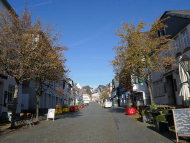 Arnsberg, Sauerland 'deki yaya bölgesi, Kuzey Ren-Vestfalya, Almanya