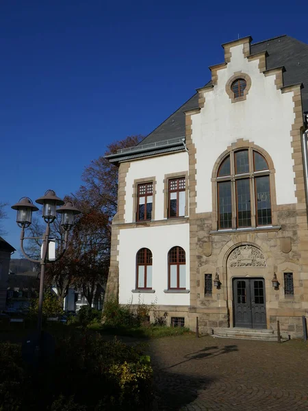 Budynek Administracyjny Arnsberg Sauerland Nadrenia Północna Westfalia Niemcy — Zdjęcie stockowe