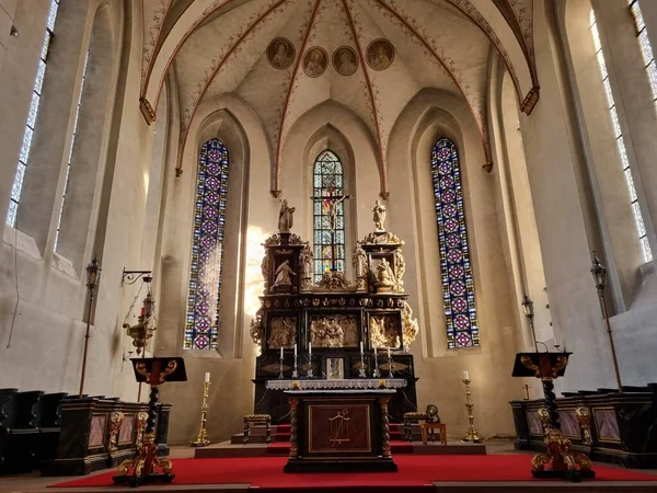 Altar Parish Church Laurentius Arnsberg North Rhine Westphalia Germany — Stock Photo, Image