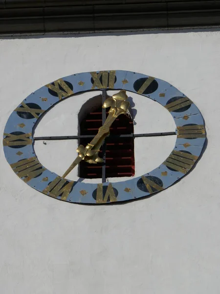 Horloge Clocher Dans Vieille Ville Arnsberg Sauerland Rhénanie Nord Westphalie — Photo