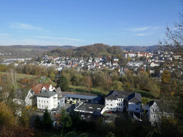 Vista Del Nuevo Pueblo Arnsberg Sauerland Renania Del Norte Westfalia — Foto de Stock