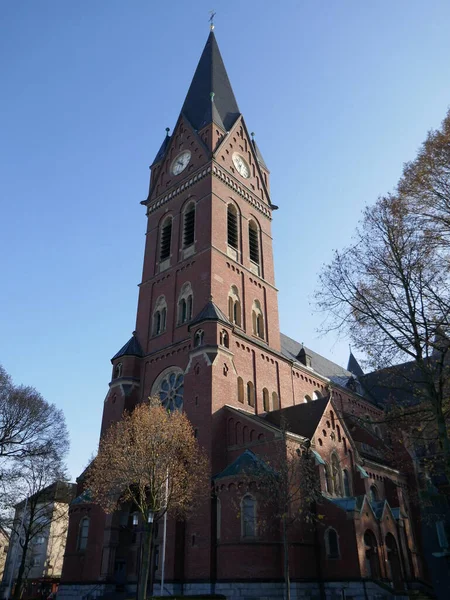 Chiesa Parrocchiale Johannes Baptist Neheim Arnsberg Neheim Sauerland Renania Settentrionale — Foto Stock