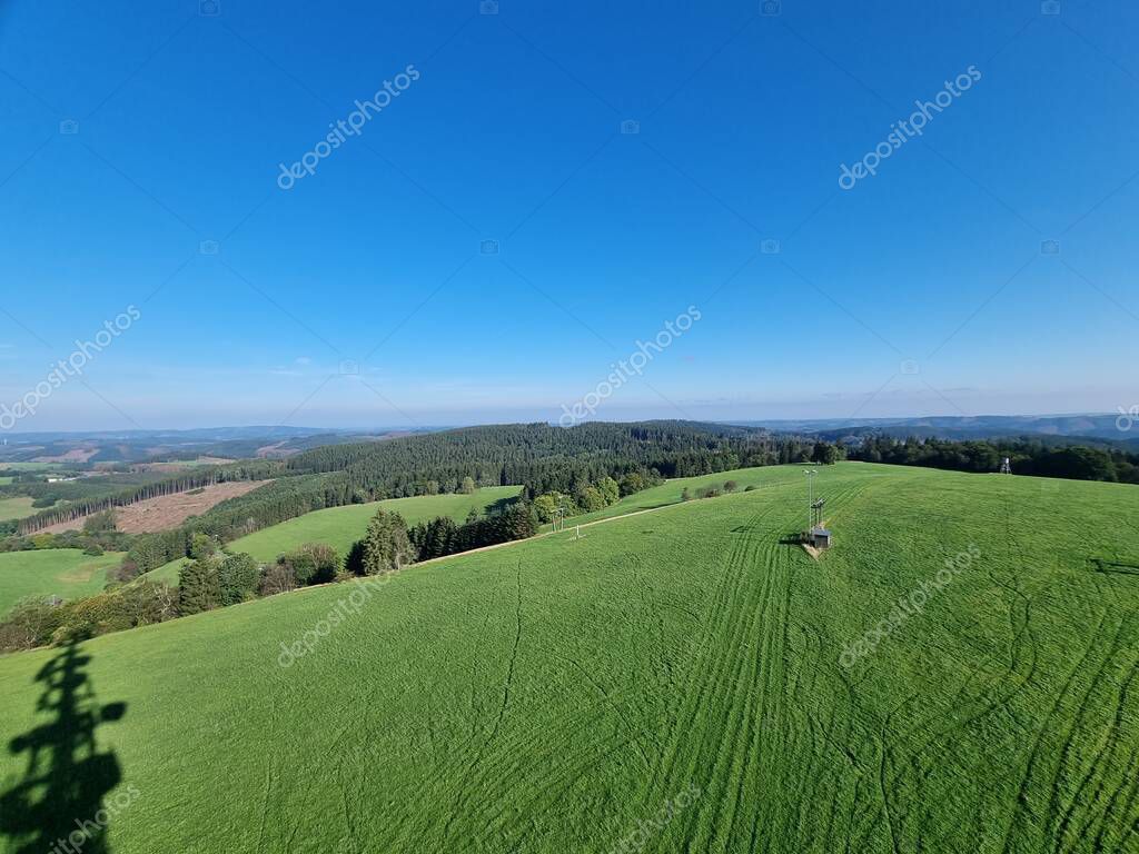 Vista desde el Schombergturm (torre Schomberg) en el Schomberg cerca