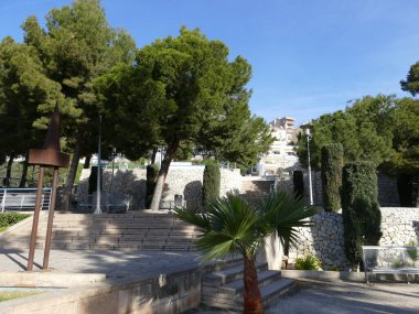 Palma, Mallorca, Balear Adaları, İspanya 'da küçük bir park