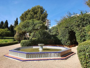 Palma, Mallorca, Balearic Adaları, İspanya 'da Çeşme (deniz ve rüzgar) Parkı