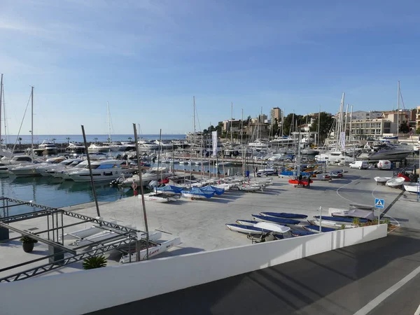 Ramp Till Hamnen Cala Mayor Mallorca Balearerna Spanien — Stockfoto