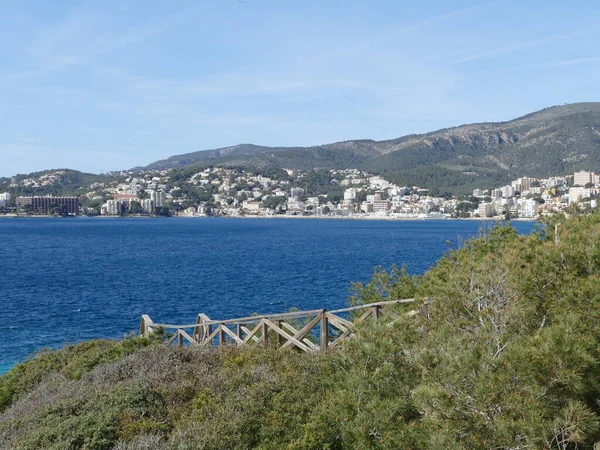 Vista Cala Mayor Mallorca Islas Baleares España —  Fotos de Stock