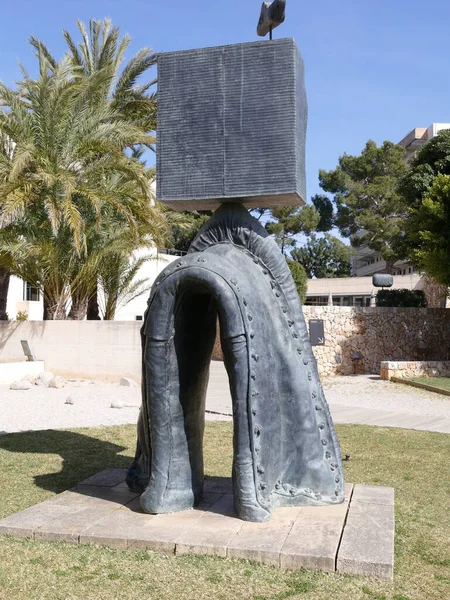 Skulpturer Parken Den Berömda Joan Miro Museum Cala Mayor Mallorca — Stockfoto