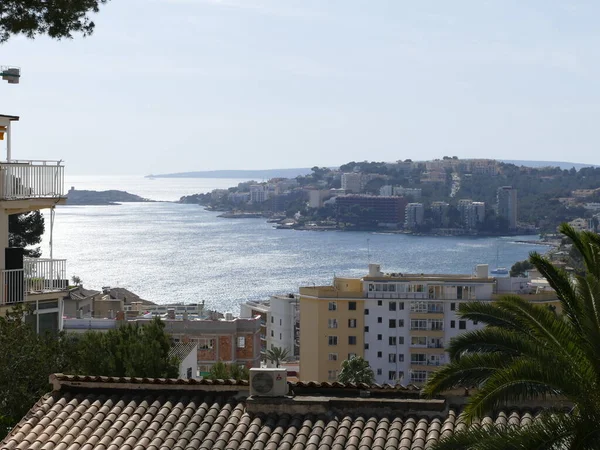 Vista Cala Mayor Maiorca Ilhas Baleares Espanha — Fotografia de Stock