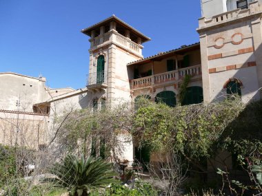 Soller, Mallorca 'daki tarihi bina, Balear Adaları, İspanya