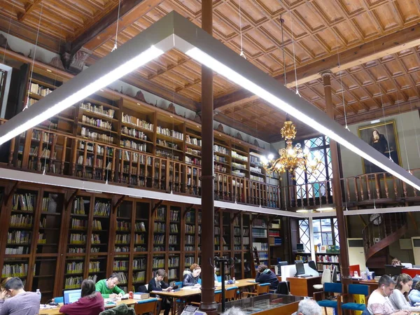 Biblioteca Pubblica Nel Municipio Palma Maiorca Isole Baleari Spagna — Foto Stock