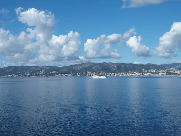 Panorama Costa Perto Palma Maiorca Ilhas Baleares Espanha — Fotografia de Stock