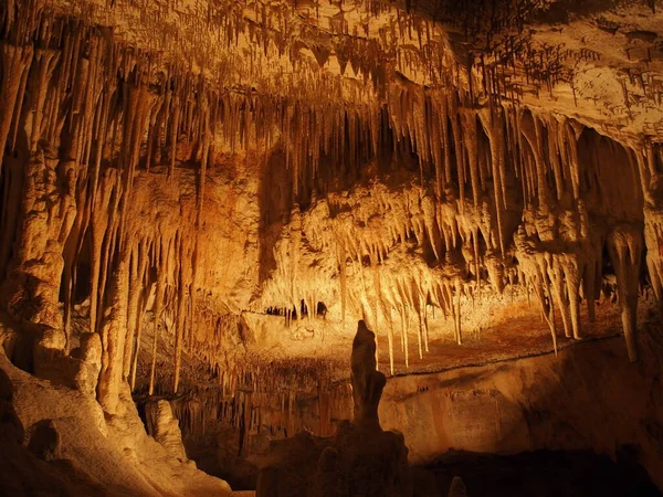 Famous Dragon Caves Porto Cristo Mallorca Balearic Island Spain — Stock Photo, Image