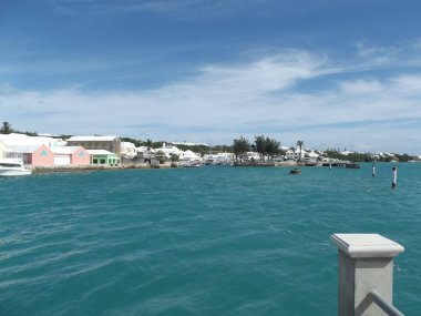 Tarihi St. George kasabasının rıhtımı, Grand Bermuda, Bermuda
