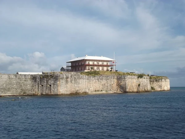 Tarihi George Grand Bermuda Bermuda Daki King Meydanı Ndaki Anıt — Stok fotoğraf