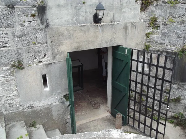 Entrance Room Scaur Hill Fort Grand Bermuda Bermuda — Stock Photo, Image
