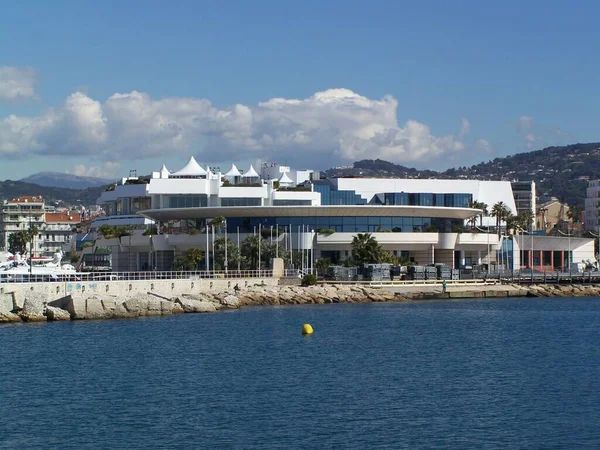 Famous Festival Palace Cannes France — Stok fotoğraf