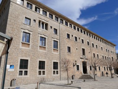 LLuc Sığınak 'ın ana binası, Mallorca, Balearic Adaları, İspanya