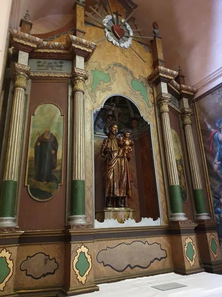 Altar Del Monasterio San Salvador Mallorca Islas Baleares España — Foto de Stock