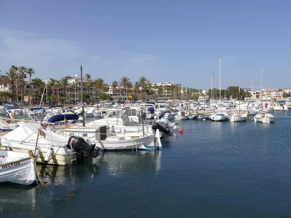 Port Colonia Sant Jordi Mallorca Baleár Szigetek Spanyolország — Stock Fotó