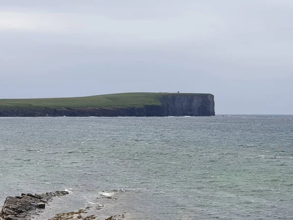 Steep Rock Marwick Head Orkney Mainland Orkney Islands Scotland Reino — Fotografia de Stock